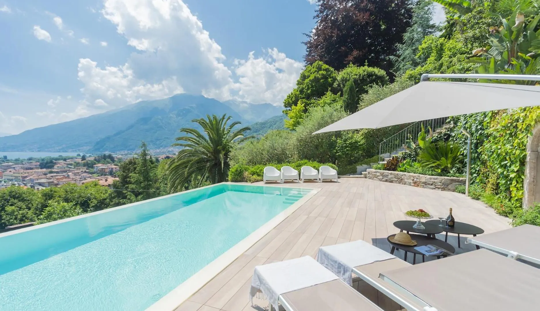 Villa Donatella With Private Spa & Infinity Pool By Rent All Como Gravedona 0*,
