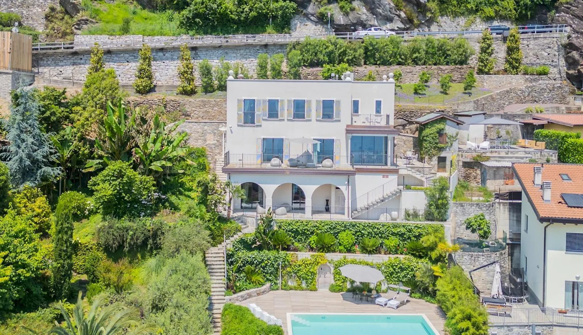 Villa Donatella With Private Spa & Infinity Pool By Rent All Como Gravedona